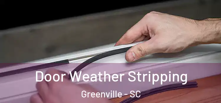 Door Weather Stripping Greenville - SC